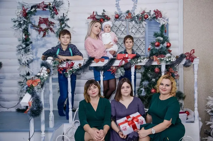 Семья Саликовых